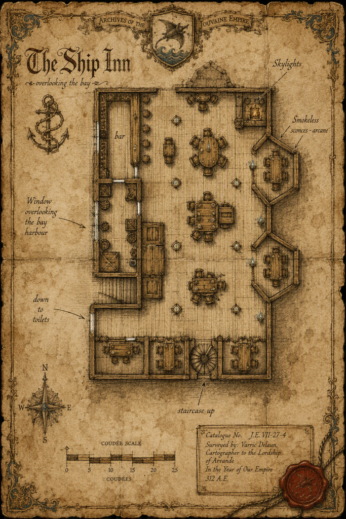 The Ship Inn, ground floor