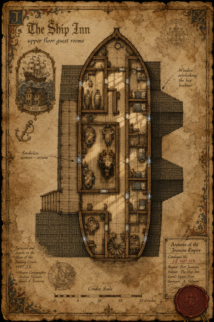 The Ship Inn, upper floor