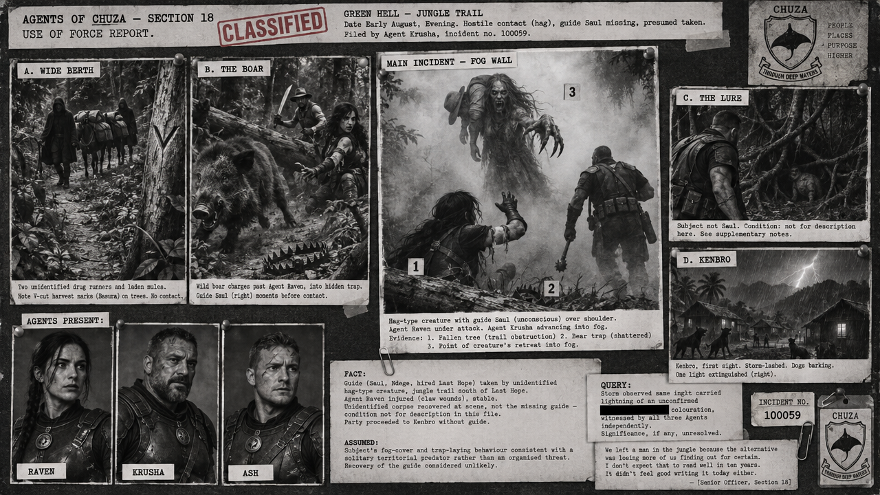 Session 46 incident board