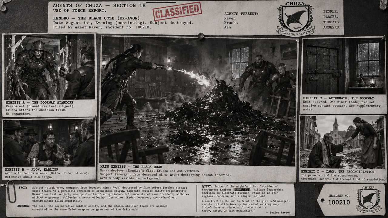 Session 48 incident board
