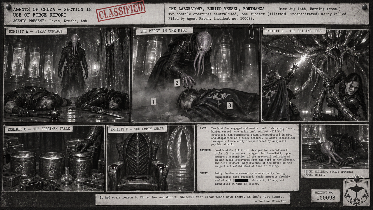 Session 66 incident board