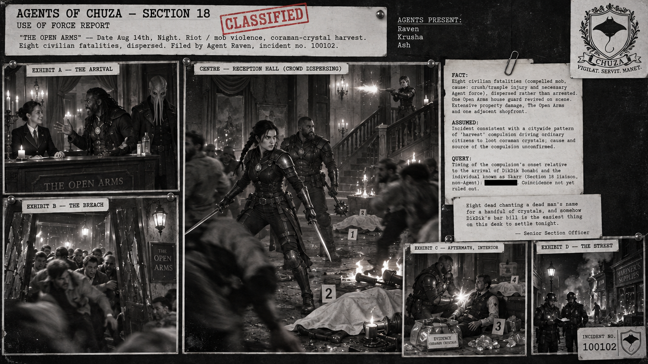 Session 70 incident board