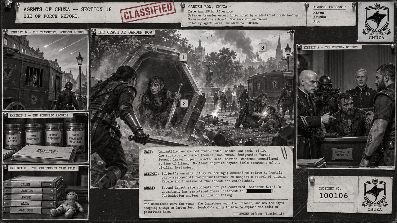Session 74 incident board
