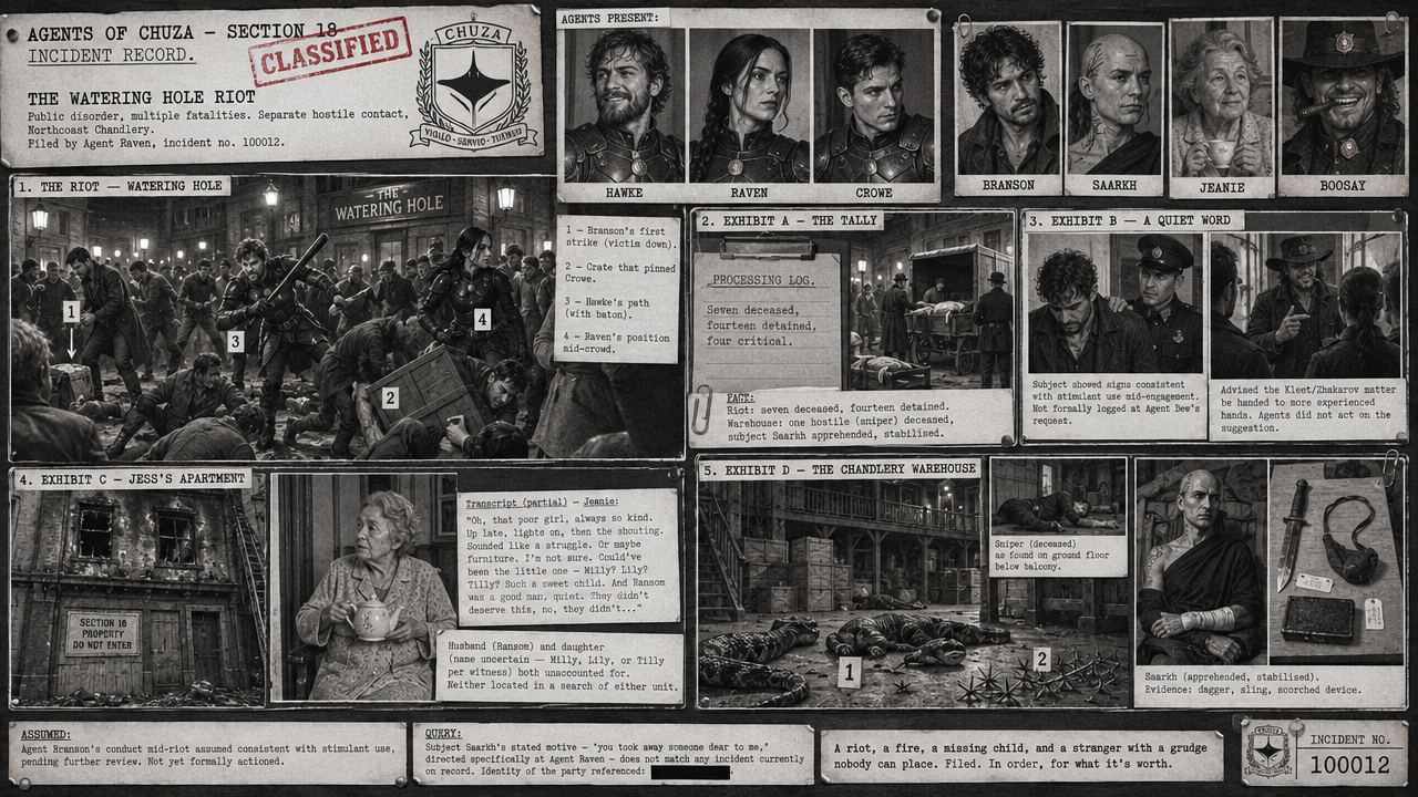 Session 12 incident board