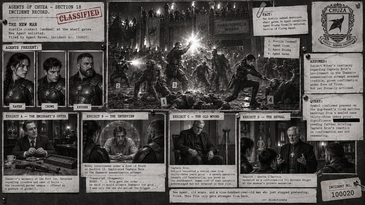 Session 20 incident board