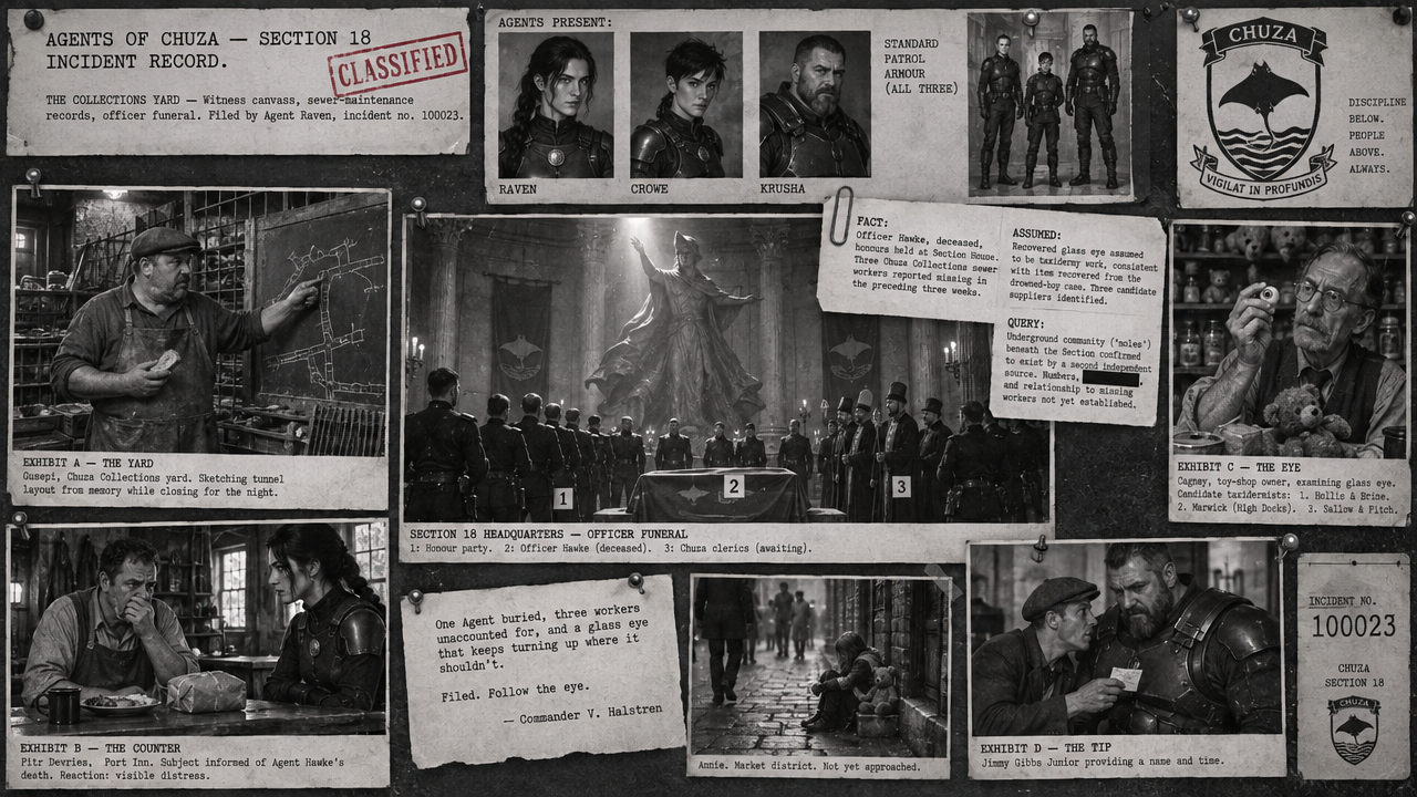 Session 23 incident board