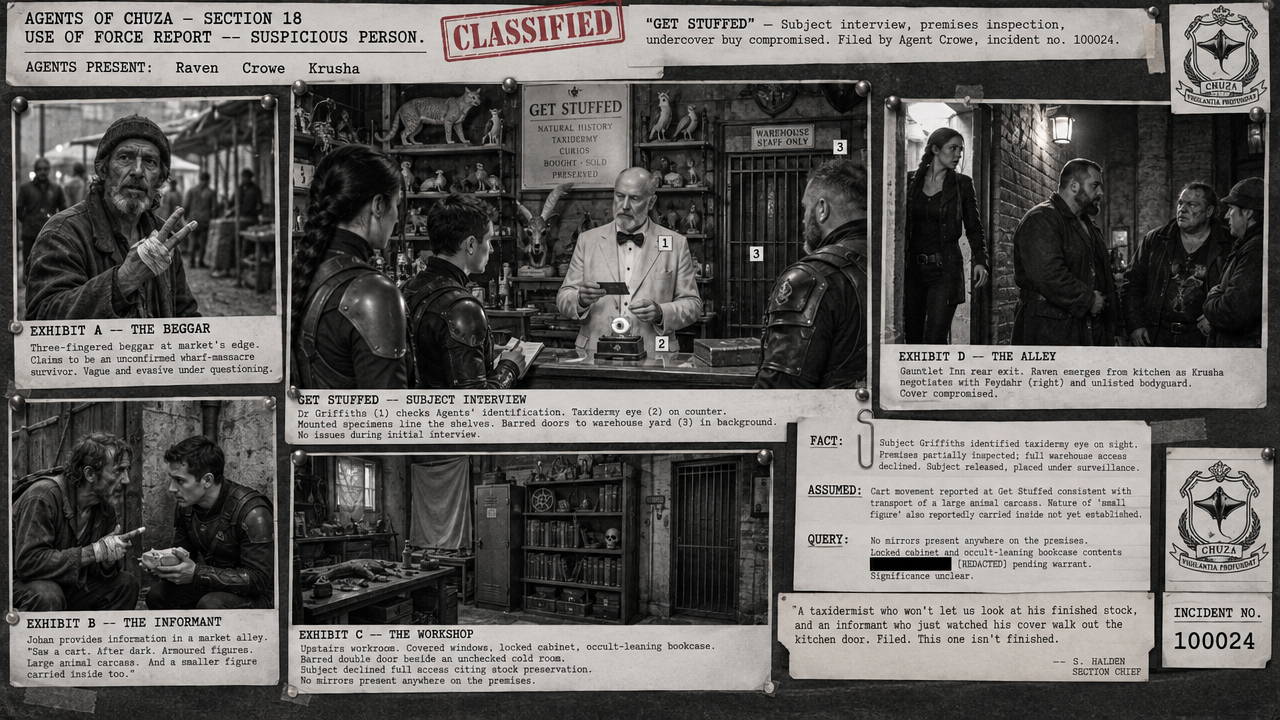Session 24 incident board