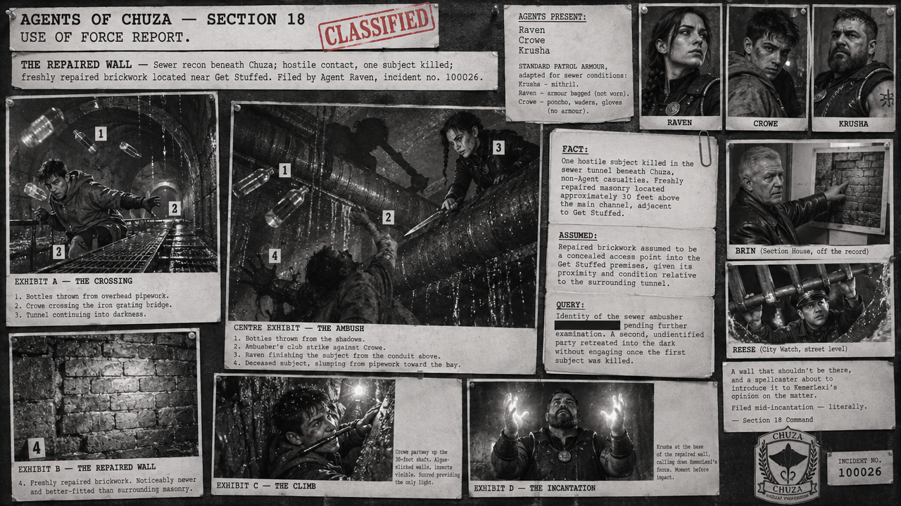 Session 26 incident board