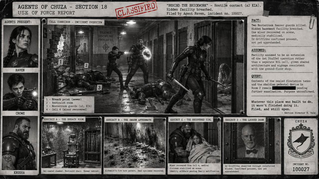 Session 27 incident board