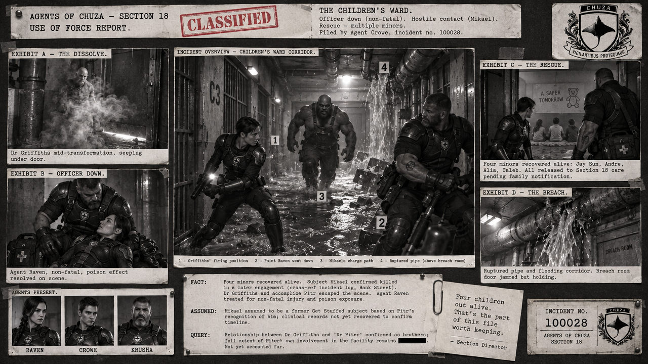 Session 28 incident board
