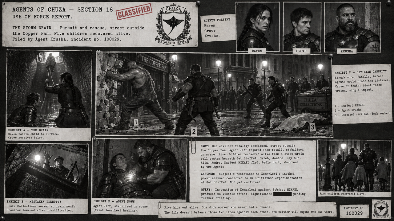Session 29 incident board