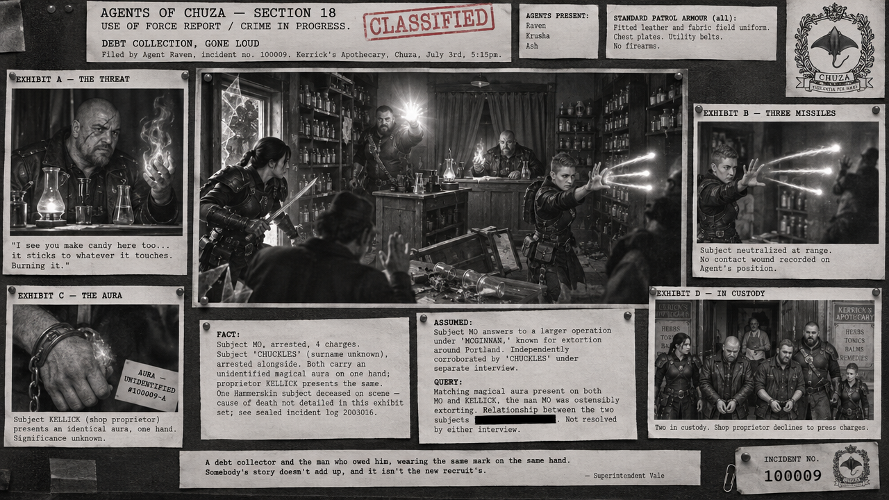 Session 34 incident board