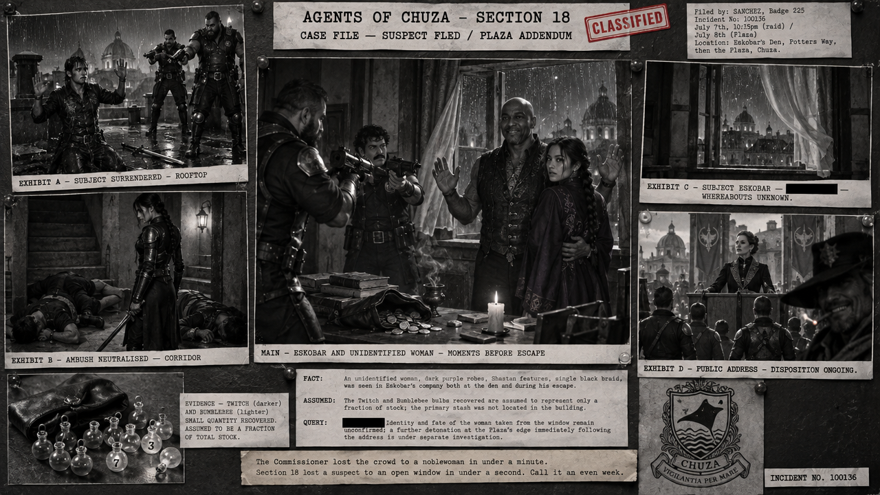 Session 36 incident board