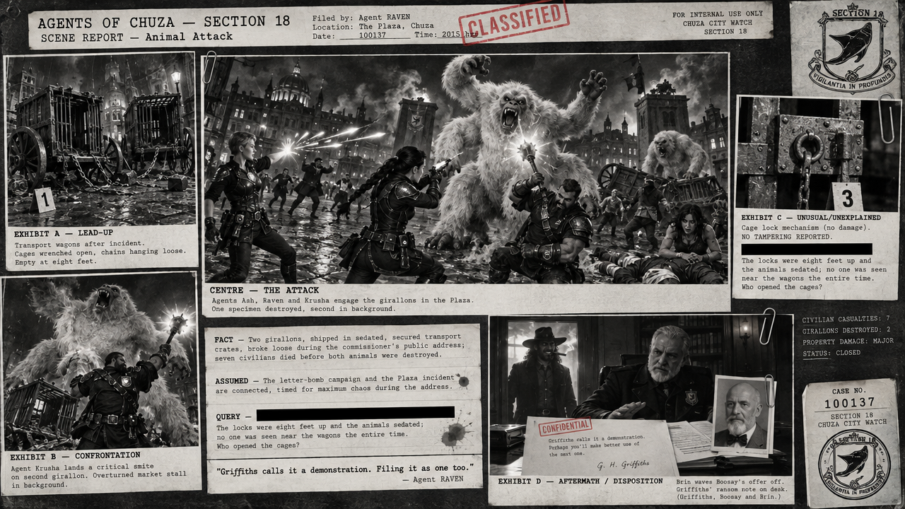Session 37 incident board