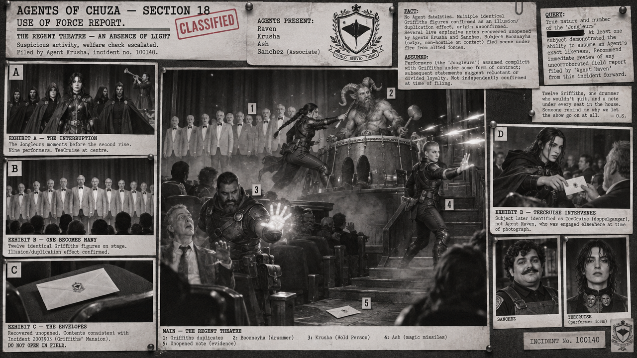 Session 40 incident board