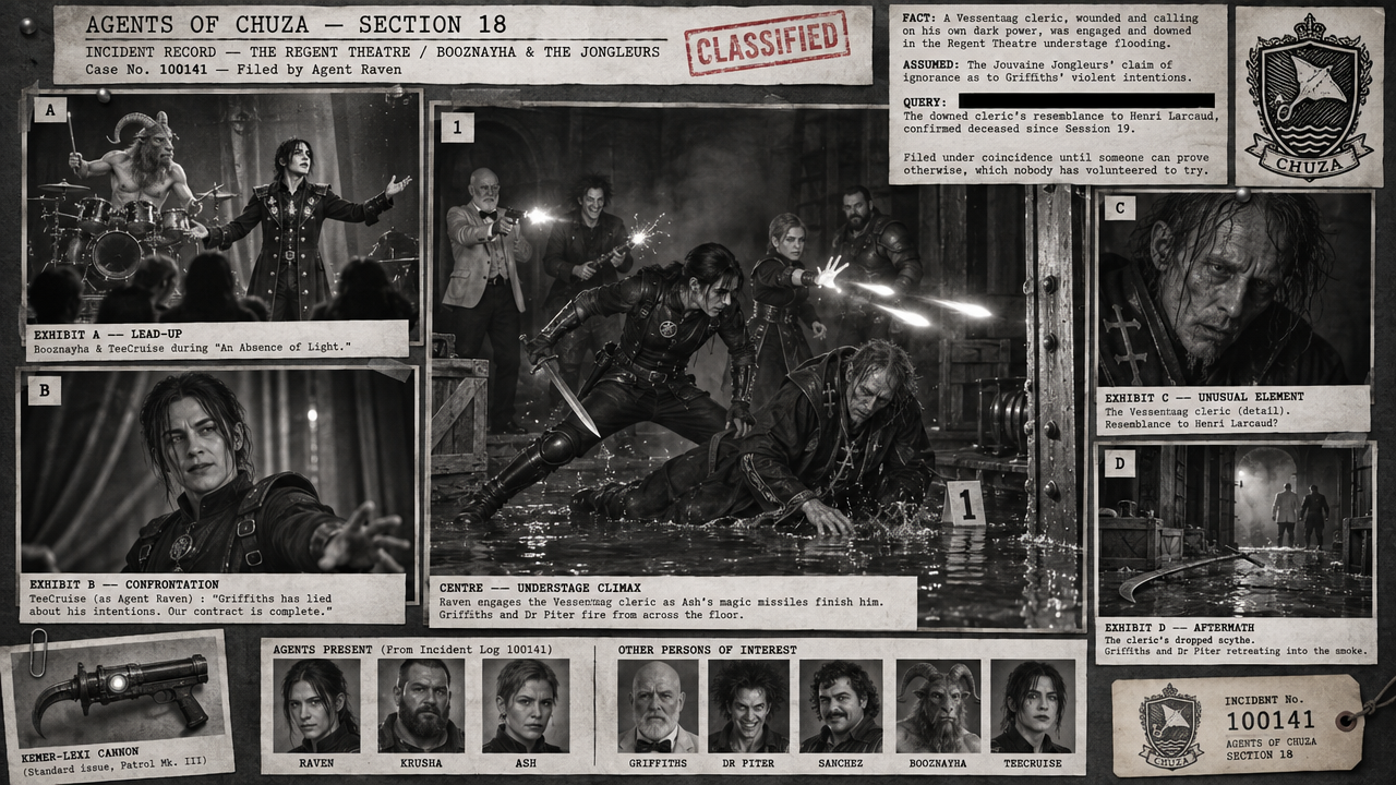 Session 41 incident board