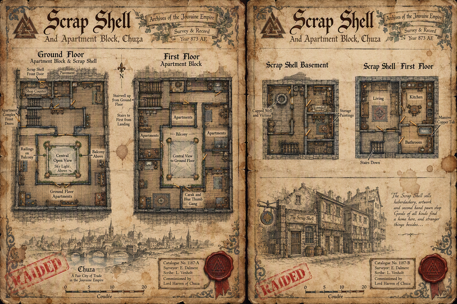 Scrapshell floorplan